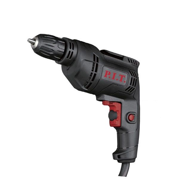 Дрель электрическая, 550 Вт, БЗП, реверс, рег.скорости, 0-3300 об/мин PIT PBM10-C БЗП