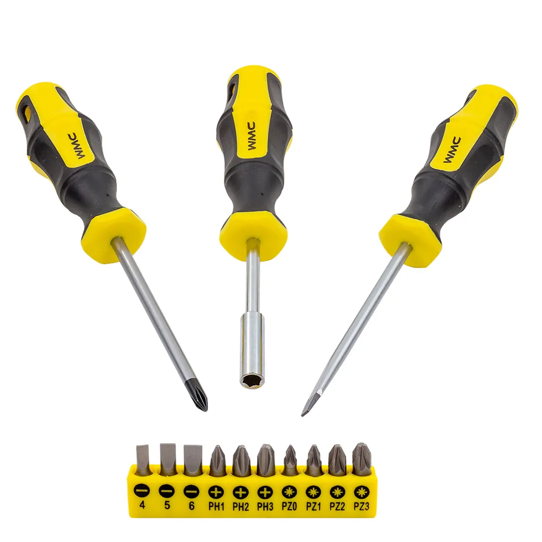 Набор отверток и бит 13 пр. WMC TOOLS WMC-1013