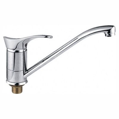 Смеситель для кухни, латунь, хром Ledeme L4914