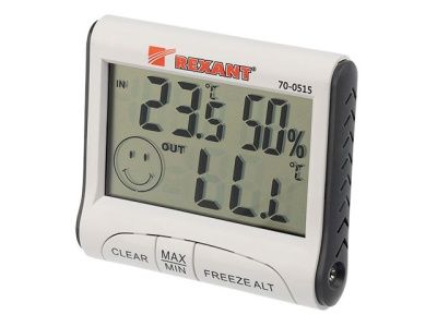 Термогигрометр комнатно-уличный REXANT 70-0515
