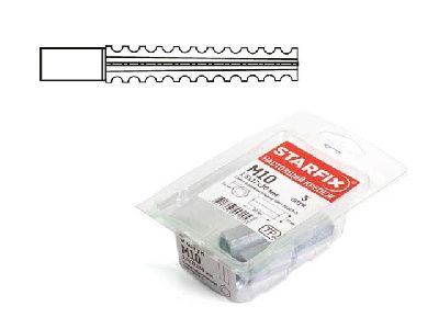 Дюбель для газосиликатных блоков 10х60 мм MUD 10 шт в пласт. конт. Starfix SMP1-41282-10