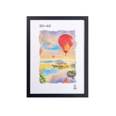 Фоторамка "П1-108 Zebra", 30х40, черный