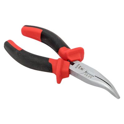 Длинногубцы изогнутые Master 160 мм EKF dgi-160-mas