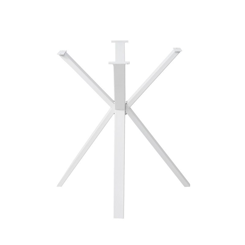 Подстолье VECTOR h714 под круглую столешницу, белый муар AKS 123195