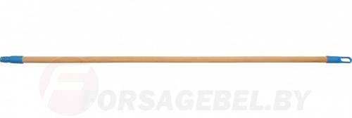 Черенок деревянный для метлы с резьбой 120 см/ Flo 99418