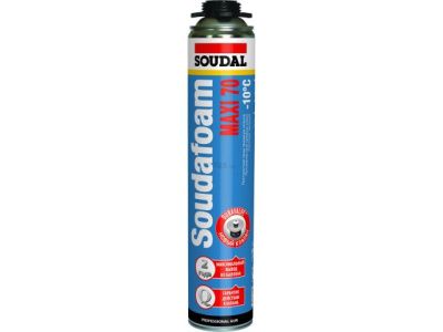 Пена монтажная профессиональная зимняя "Soudal" Soudafoam Maxi 70, 870 мл SOUDAL 118316