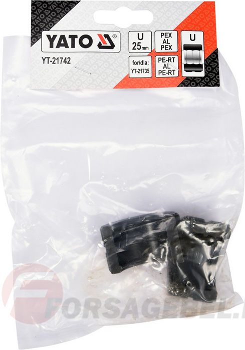 Обжимочная головка тип U 25 мм для YT-21735 Yato YT-21742