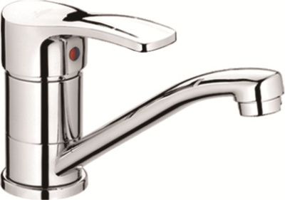 Смеситель для кухни, латунь, хром Ledeme L4564