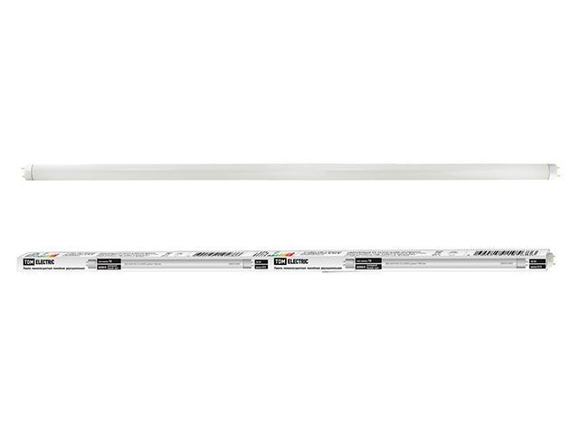Лампа люминесцентная линейная двухцокольная ЛДХ-36Вт/765, T8/G13, 6500 К, длина 1200 мм TDM SQ0355-0030