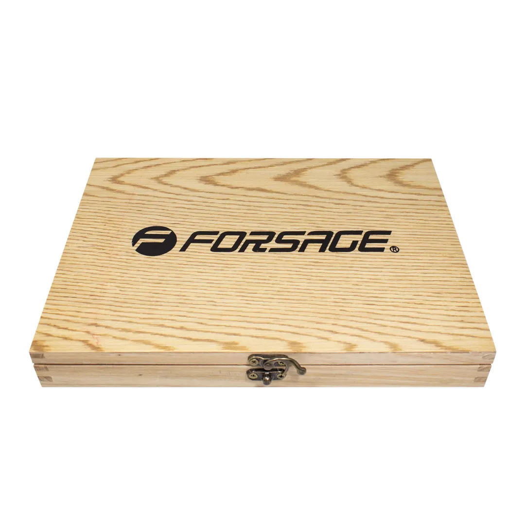Набор инструментов 38 пр. 1/4'' 6-гр. Forsage F-2382-5