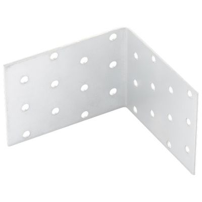 Крепежный уголок равносторонний 2 мм, KUR 160 х 160 х 60 мм Сибртех 46432