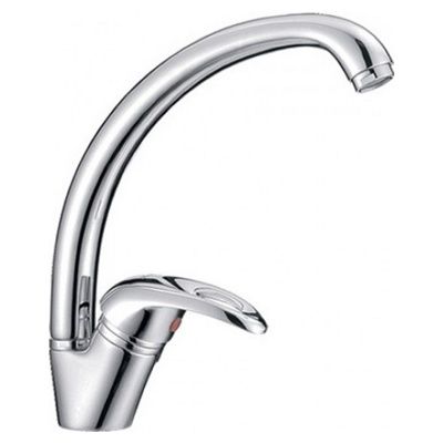 Смеситель для кухни, латунь, хром Ledeme L4115