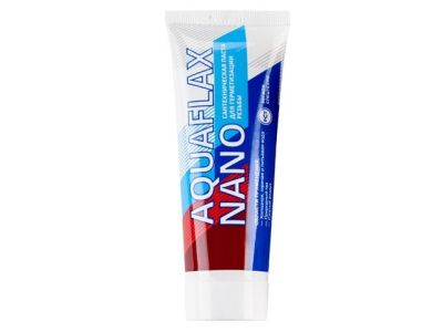 Паста уплотнительная Aquaflax nano 80 гр. (в тубе) СантехМастер 61002