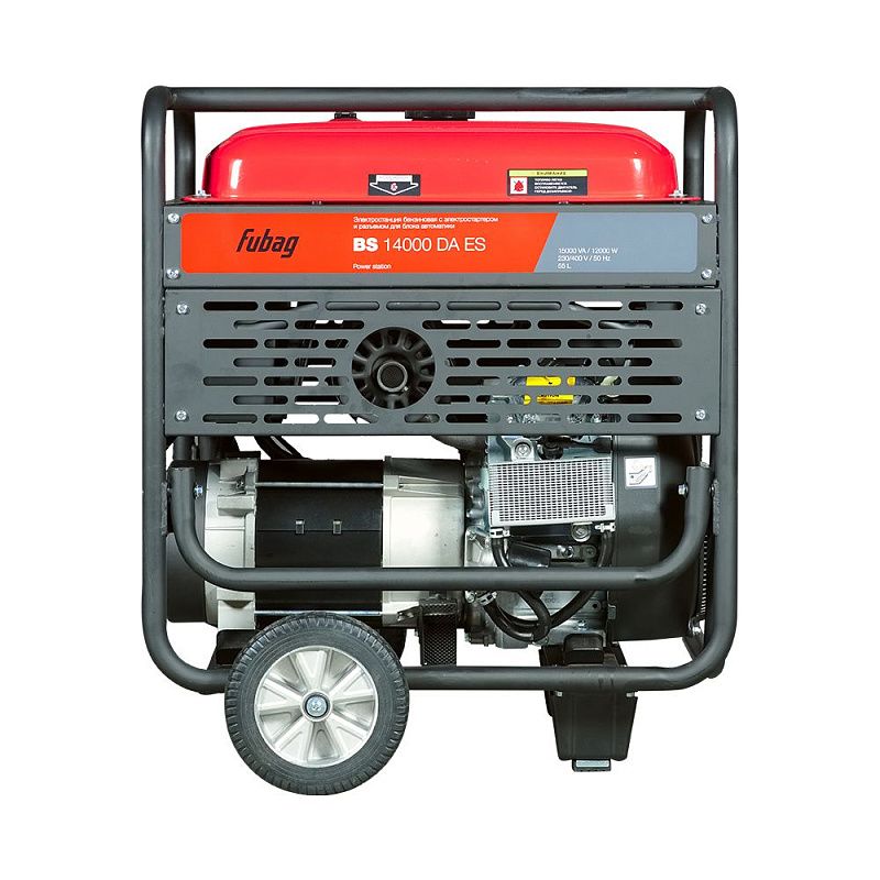 Генератор бензиновый BS 14000 DA ES с электростартером и коннектором автоматики Fubag 641056