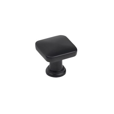 Ручка меб. кнопка мет. KNOPA черный матовый AKS 80675