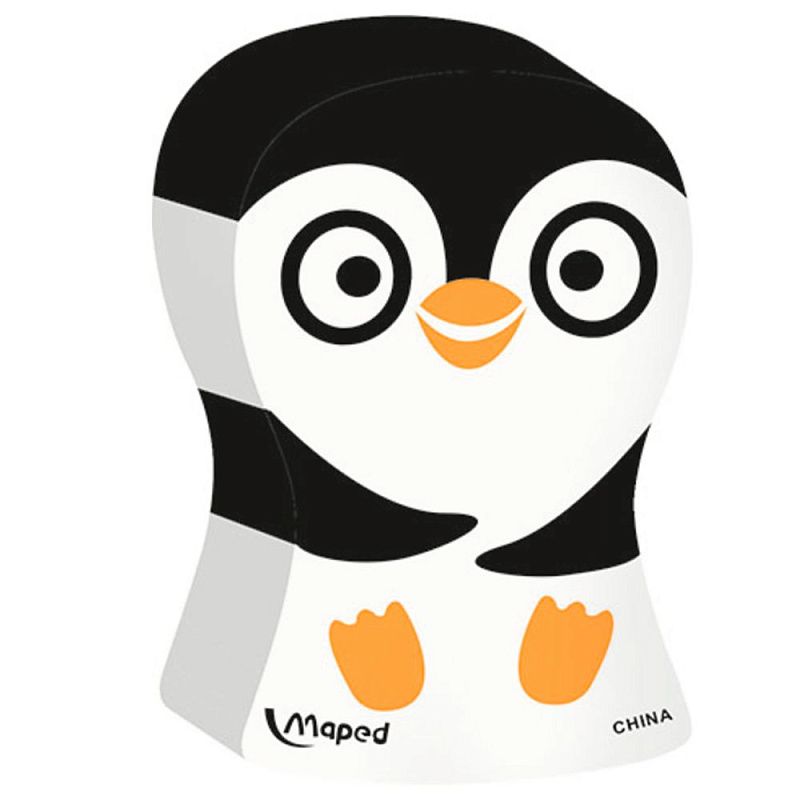 Ластик Maped "Ergo Fun", 1 шт, ассорти