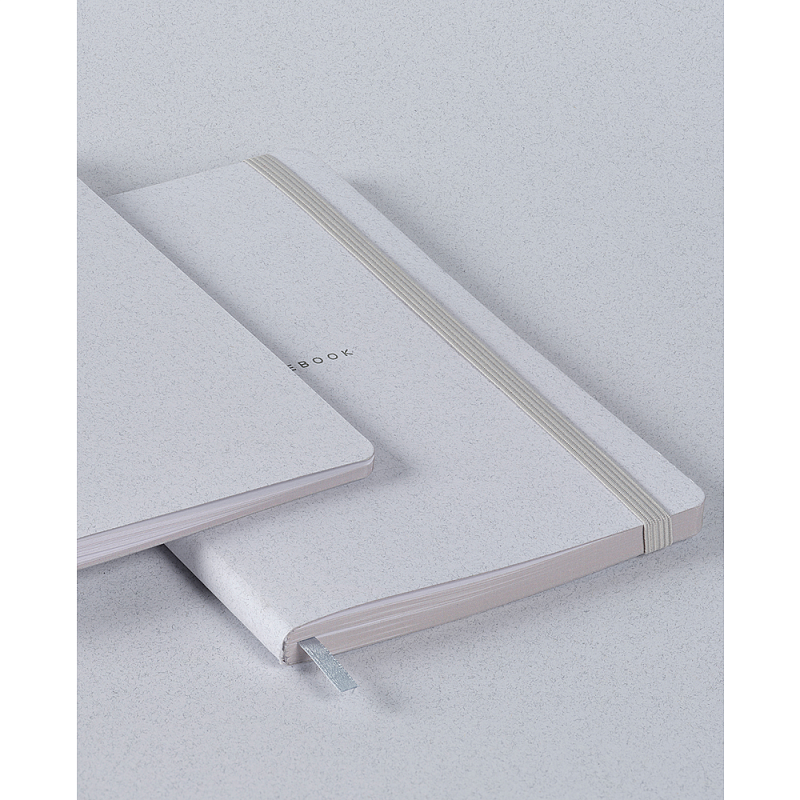 Блокнот "Wool & cotton", А5, 96 листов, линейка, белый