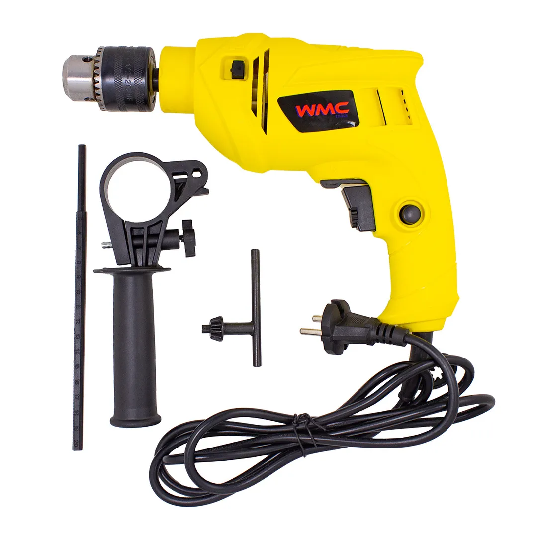 Дрель ударная электрическая ударная с аксессуарами WMC TOOLS WMC-Z1J-DH31-13