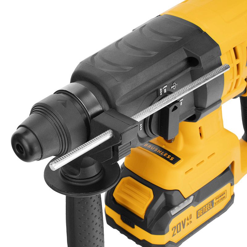 Перфоратор аккумуляторный бесщет. RHH-BL-20-28, 3 Дж, Li-Ion, 20 В Denzel 26707