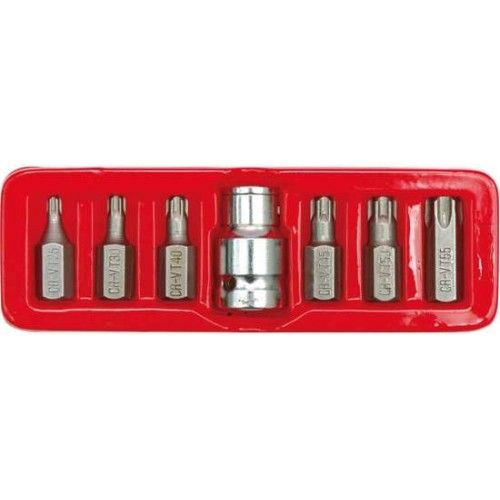 Набор бит 10 мм Torxt25-t55 7 пр. Vorel 66570