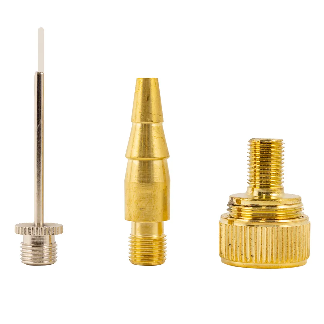 Пистолет для подкачки шин с манометром в комплекте с пистолетом обдувочным и шлангом 0-8.5 Bar, шланг 5 м ForceKraft FK-STG-26K6