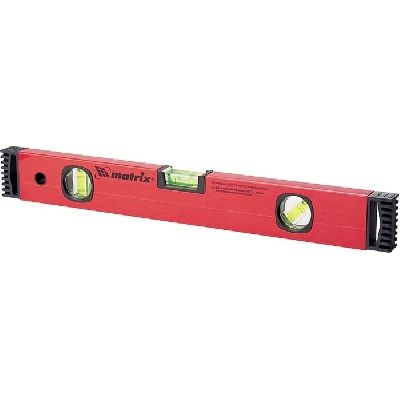 Уровень алюминиевый, 1000 мм., фрезерованный, 3 глазка Matrix 33610