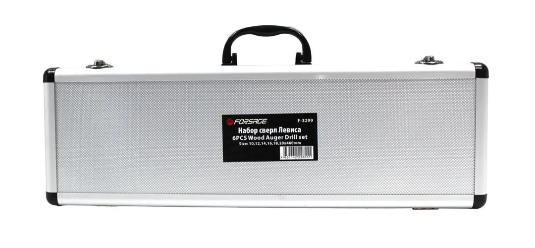 Набор сверел Левиса по дереву 10-20 мм 6 пр. Forsage F-3299