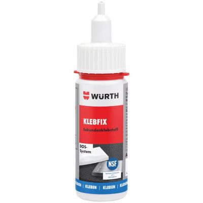 Клей фиксатор KLEBFIX 50г WÜRTH 0893090