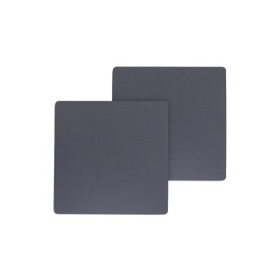 Выключатель кинетический, с реле, проходной, 1 клавиша, графит, AKS 124636