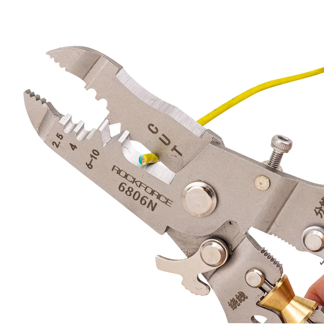 Плоскогубцы многофункциональные 10 в 1 175 мм RockForce RF-6806N