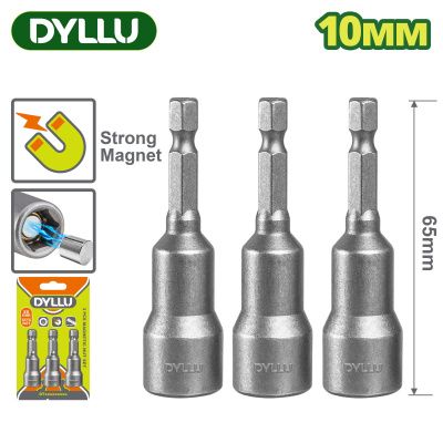 Торцевая магнитная насадка 10x65 мм DYLLU DTWR2K10 (3 шт.)