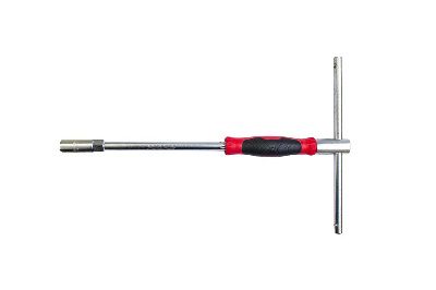 Ключ торцевой T-образный с прорезиненой поворотной рукояткой 10 мм, L-320 мм Forsage F-1554