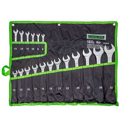 Набор ключей комбинированных 18 пр. ForsLine FL-5181P