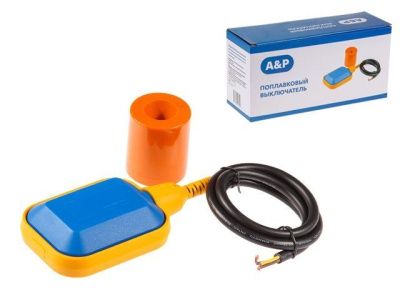 Поплавковый выключатель с кабелем 1,0 м A&P AP03A05100
