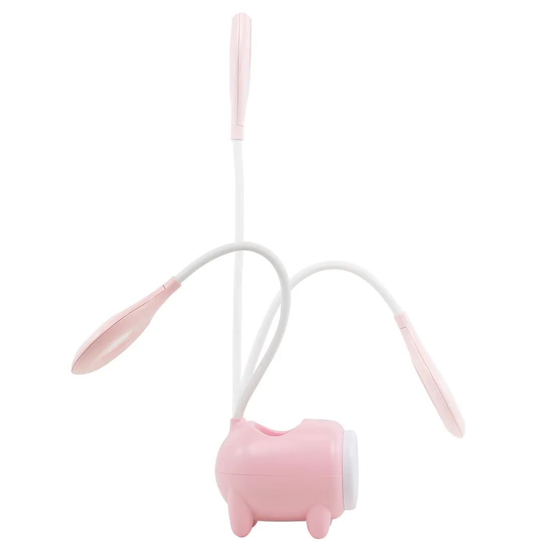 Светильник светодиодный настольный 1200mah, розовый ForceKraft FK-DE3064-1