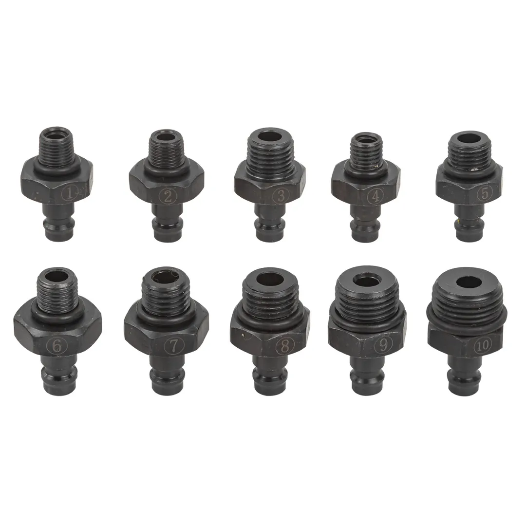 Тестер давления масла в комплекте с резьбовыми переходниками 12 пр0-10Bar Forsage F-912G1