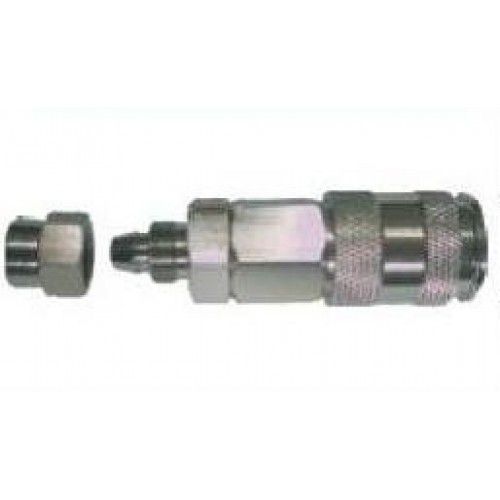 Быстросъёмное соединение с клапаном, "мама"-зажим под шланг 8х12 мм Prowin S31-40SPA