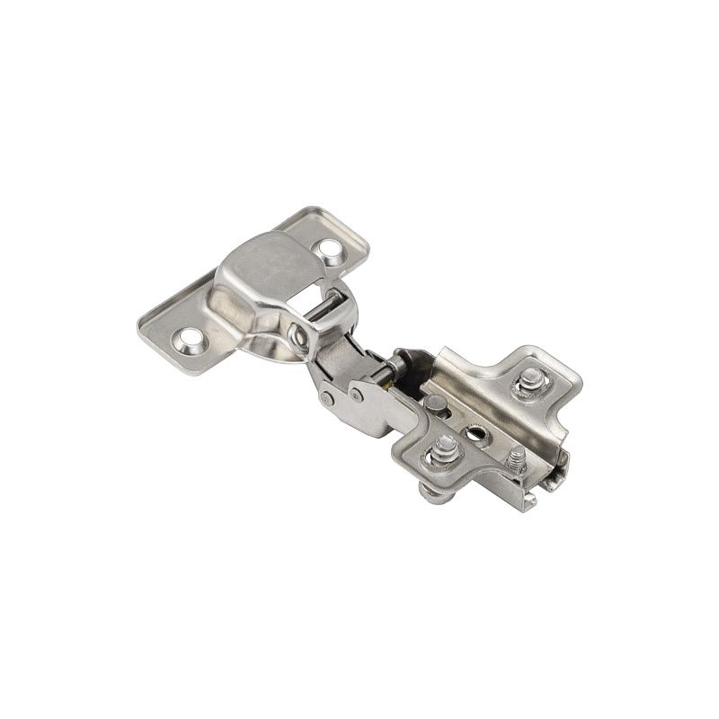 Петля полунакладная с пружиной 48мм h2 slide-on 55г, еврошурупы, AKS 113527