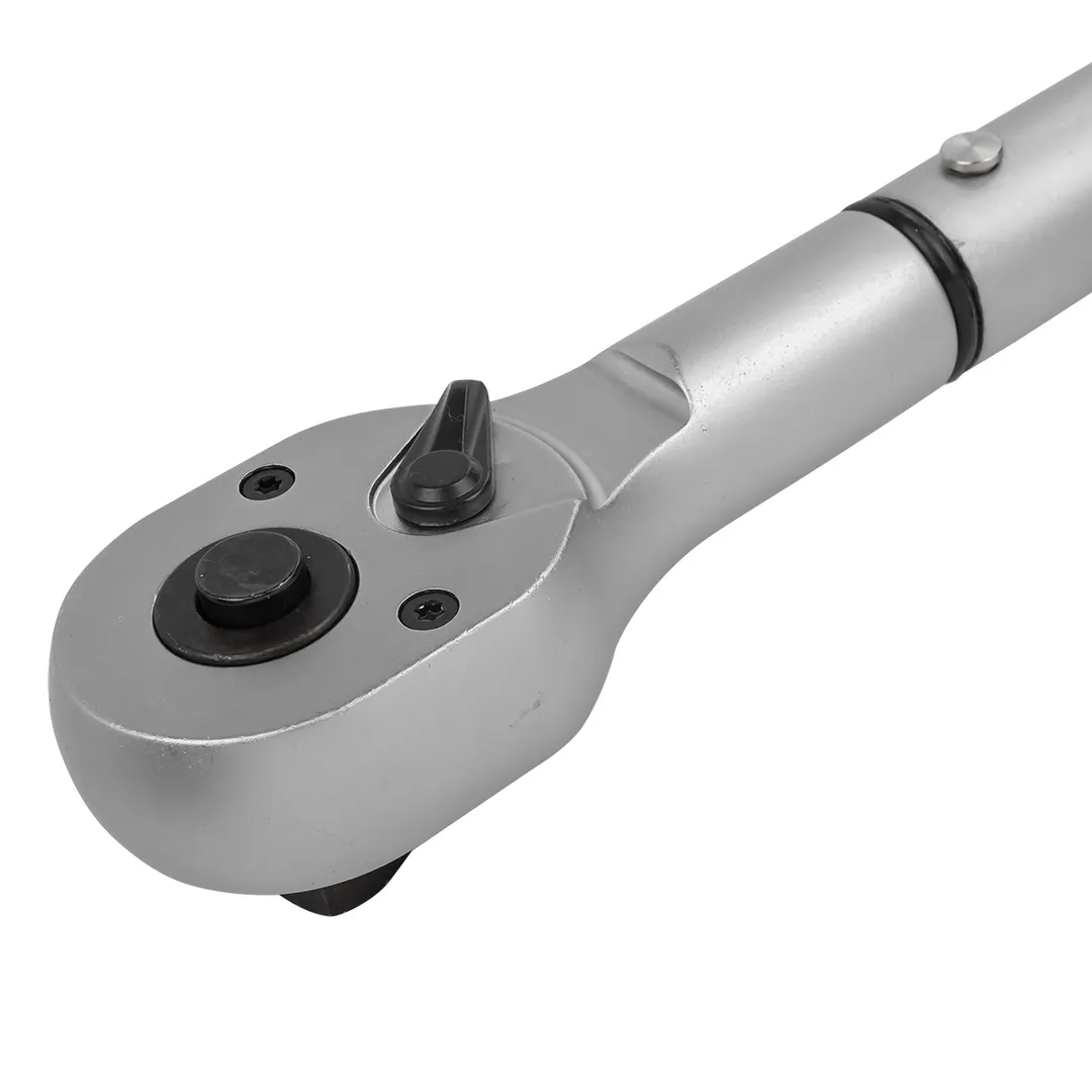 Ключ динамометрический щелчкового типа с быстрой фиксацией "Premium" 100-600Нм, 3/4", в пластиковом кейсе RockForce RF-64761095 Premium