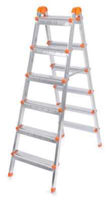 Стремянка ЯРУС (1,25 м, 6 ст, сталь) Dogrular 122406