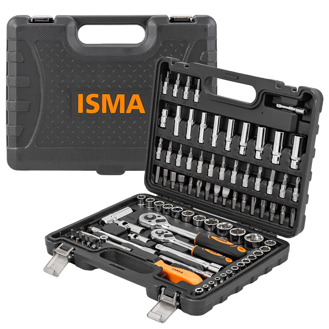 Набор инструментов 94 пр. 3/8"&1/4" 6-гр. ISMA ISMA-4941-5DS