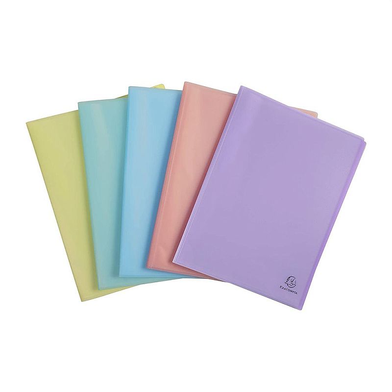 Папка с файлами "Chromaline Pastel", 30 карманов, ассорти