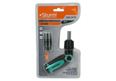Отвертка реверсивная Sturm! 1040-19-14
