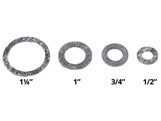 Прокладка паронитовая 1/2 ПМБ (маслобензостойкий) 19х10 h-2 мм Симтек 2-0011
