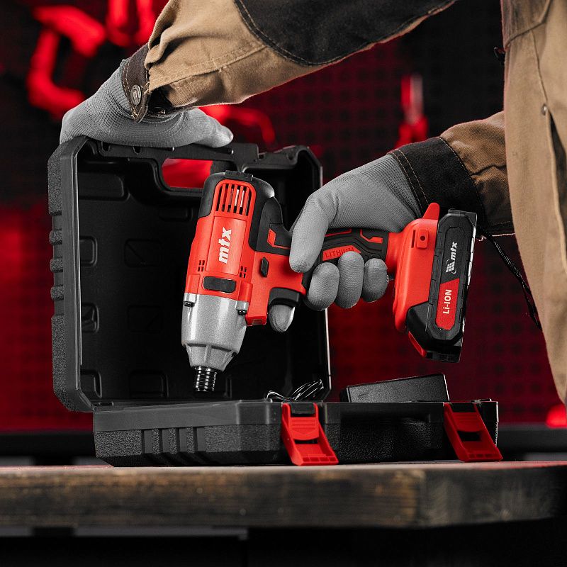 Винтоверт ударный аккумуляторный CIDS-20-280, Li-Ion, 20 В MTX 26580