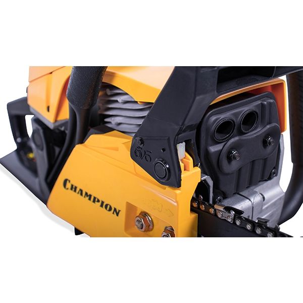 Бензиновая цепная пила, 2,3 кВт., 18"/400 мм, 12500 об/мин., 50,8 см.куб., легкий старт CHAMPION 251-18