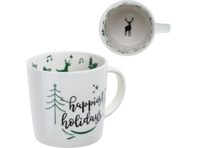 Кружка керамическая, 350 мл., SNOWFLAKE MAGIC-2, PERFECTO LINEA 30-202512