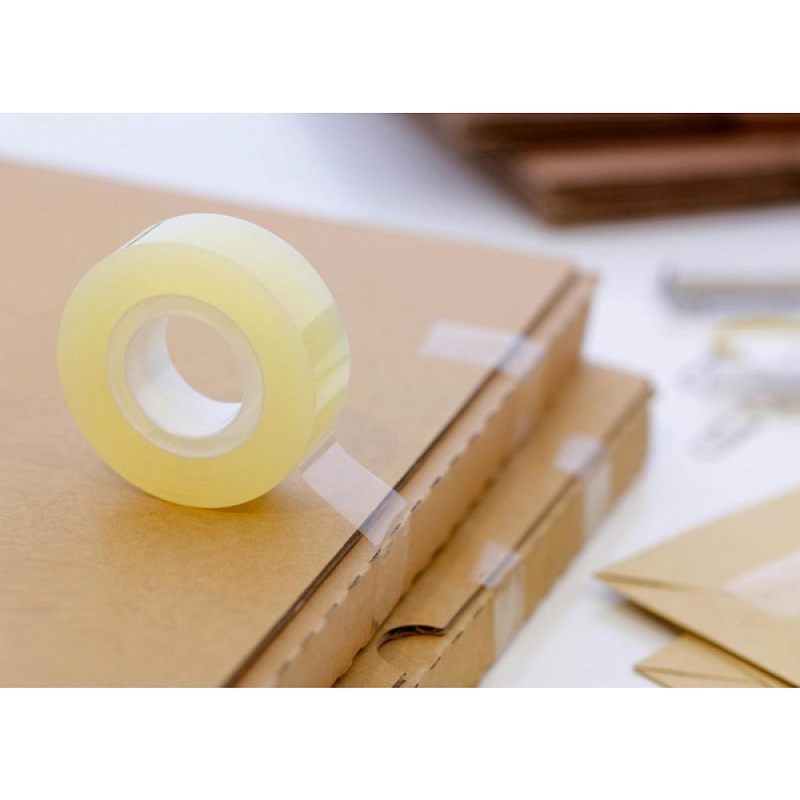 Клейкая лента прозрачная  "3М Scotch", 15x33 мм/м