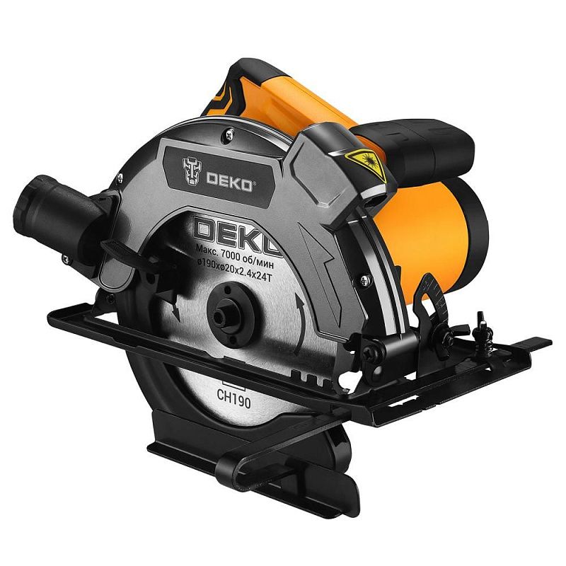 Пила циркулярная DKCS1800W Laser DEKO 086-1012