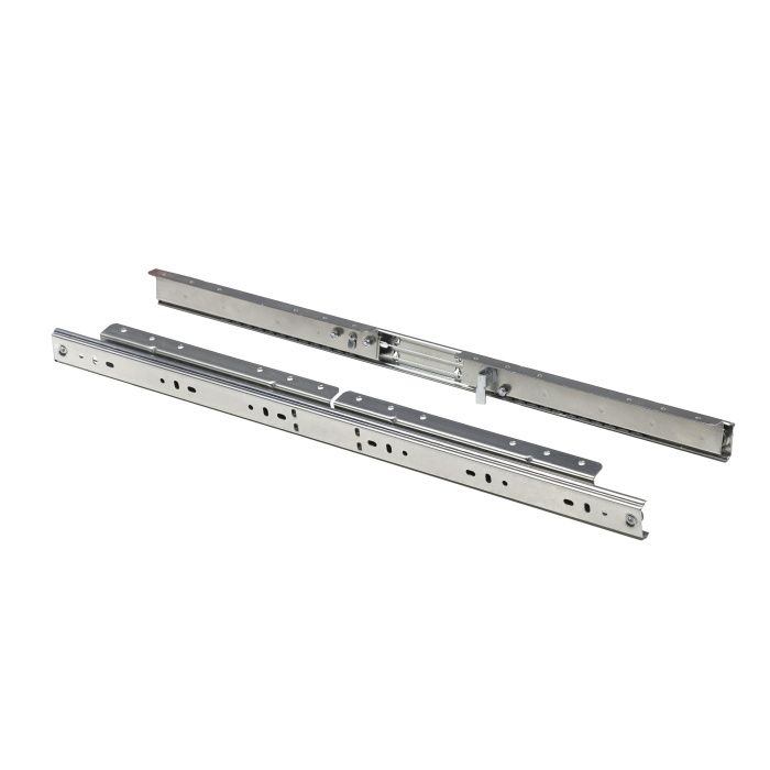 Механизм для раздвижных столов внешний синхронный со стопором L-610 мм AKS 114321